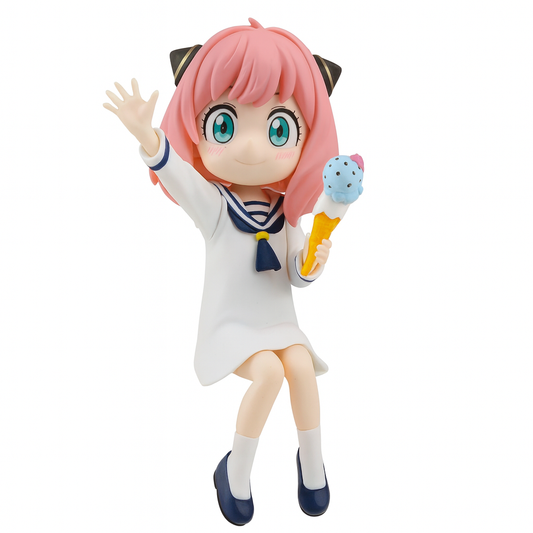 UV Toys – Cute Schoolgirl Anime Figure with Ice Cream