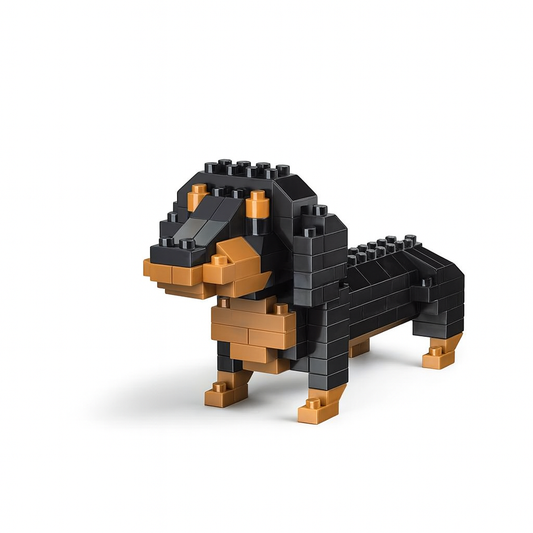 UV TOYS – Dachshund Building Block Model