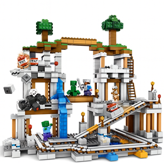 UV TOYS – Block Mine Adventure Playset