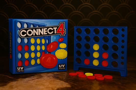 UV TOYS Connect 4 Grid Game for 2 Players